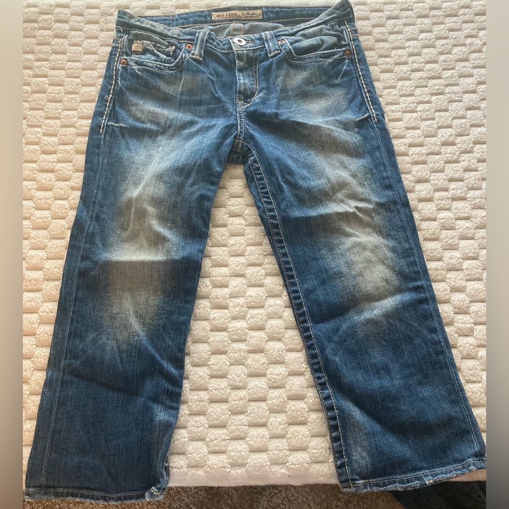 Big Star Classic Blue Jeans Capris